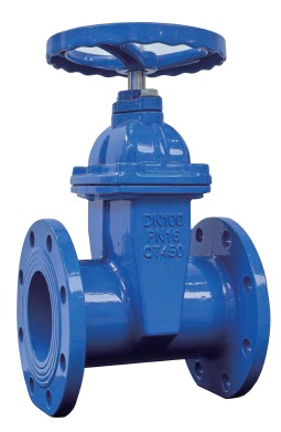 Задвижка с обрезиненным клином фланцевая F4 GALA Fig 3269